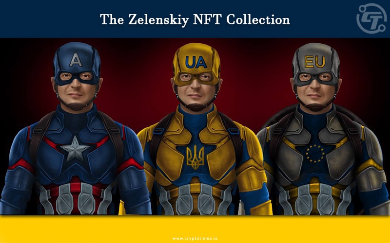 IamUkraine Studio Announces ‘Zelenskiy NFT’ Drop to aid Ukraine
