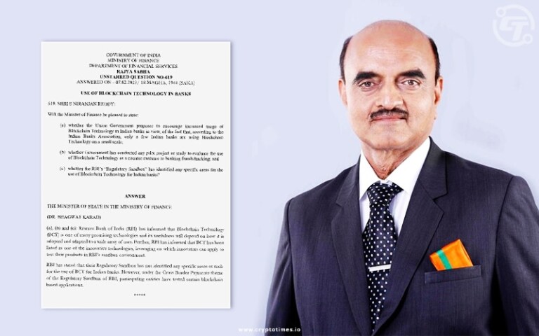 Indian Minister Responds to Questions Regarding Blockchain and Crypto