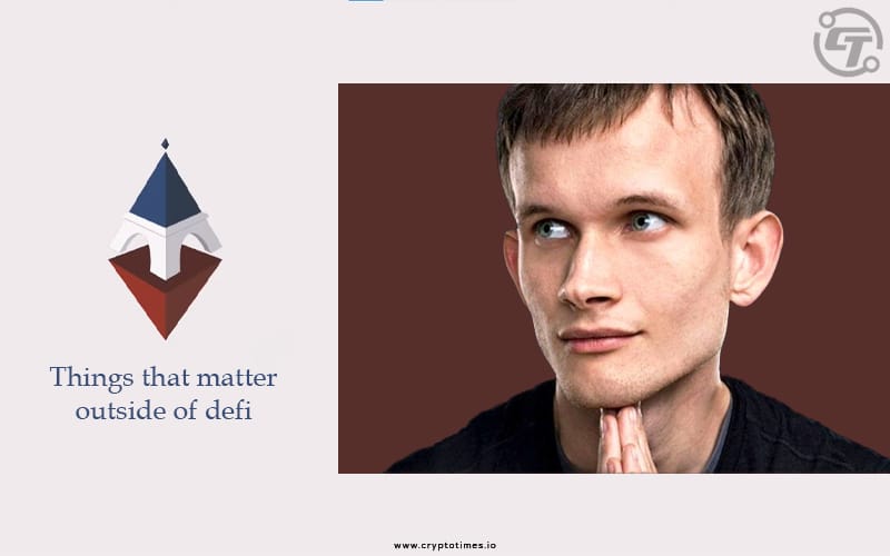 Things That Matter Outside Defi: Vitalik Buterin At Ethcc