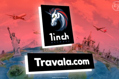 1inch Network Collaborates with Binance-Backed Travala.com
