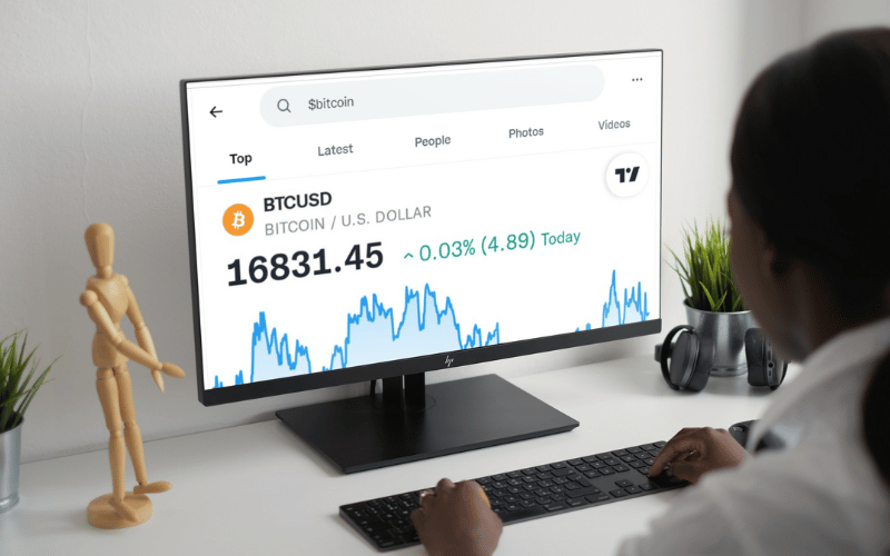 Twitter Pins BTC and ETH Price Index on Search
