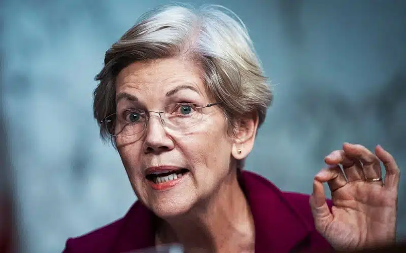 US Banking Group Backs Sen. Warren's Crypto Bill