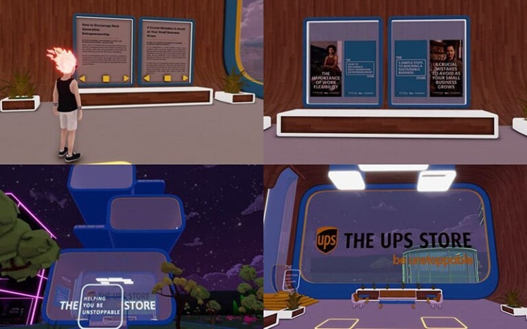UPS Forays into Metaverse Launching Venue in Decentraland