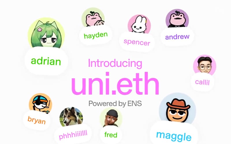 Uniswap launches ENS-based 'uni. eth' Subdomains