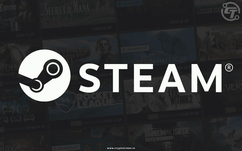 Valve Blocks Blockchain, Crypto, and NFT Games from Steam