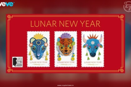 VeVe USPS Lunar New Year Stamp Art