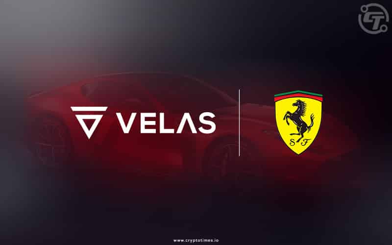 Blockchain Firm Velas Partnered With Ferrari, Might Enter Into Nft Space