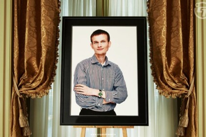 Unseen Portrait of Vitalik Buterin Auction as NFT