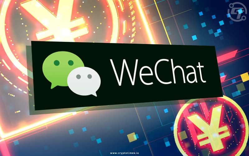 WeChat Integrates Digital RMB Pilot In Payment Option