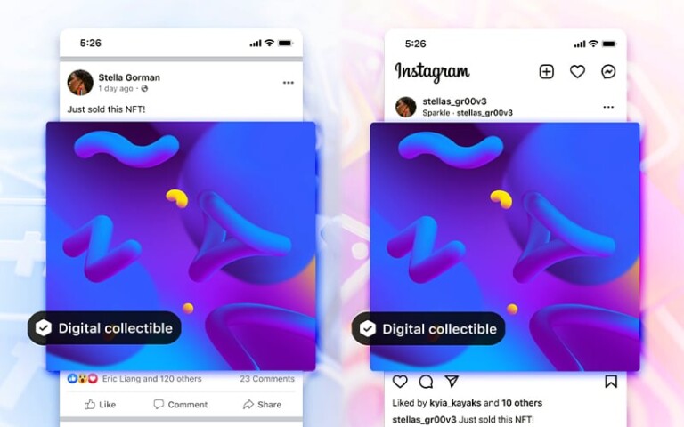 Meta Allows Instagram & Facebook Users to Post NFTs on Feed