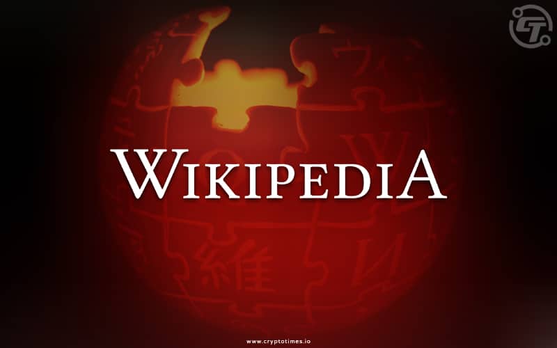 Wikipedia Community Votes Against Accepting Crypto Donations