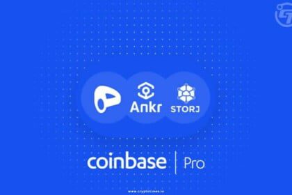 ANKR, CRV, and STORJ Launch on coinbase pro