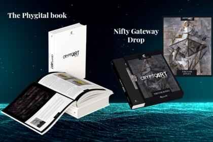 The First Phygital book “Crypto Art-Begins” to Drop on Nifty Gateway