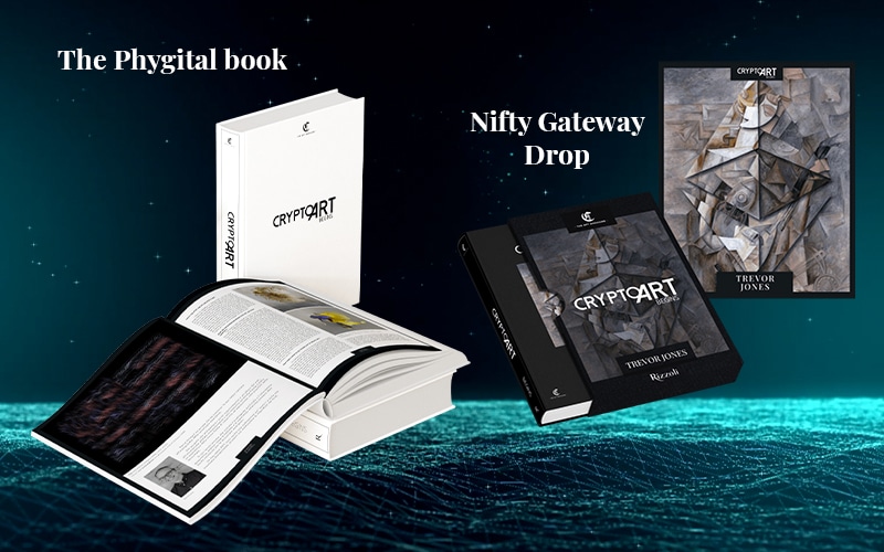 The First Phygital book “Crypto Art-Begins” to Drop on Nifty Gateway
