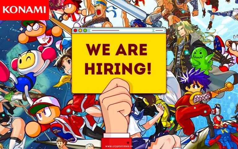 Konami Lists Jobs for Web3, NFT, and Metaverse Initiatives