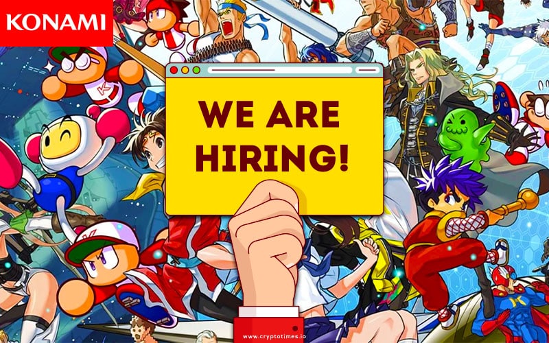 Konami Lists Jobs for Web3, NFT, and Metaverse Initiatives