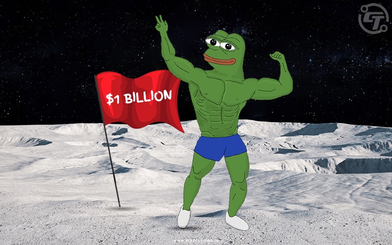 Pepe Coin Gains 100% On Binance Buzz, Crosses $1B Cap
