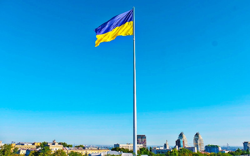 Auction of Ukraine Flag NFT Raises More than $6 Million