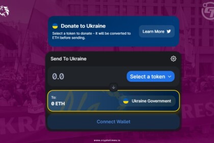 Uniswap Built Interface to help Ukraine
