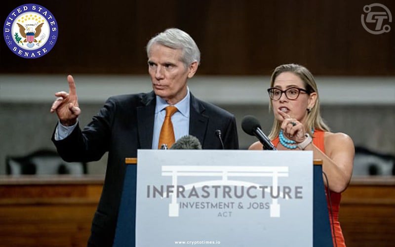 Senator Refuses Crypto Tax Provisions in The Infrastructure Bill