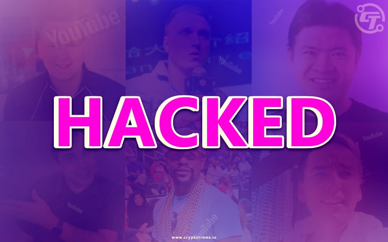 Crypto Youtubers got hacked