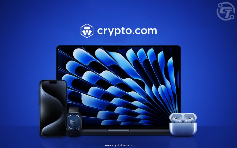 Crypto.com Will Reward Its Visa Card Owners With Apple Products