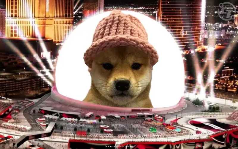 Dogwifhat Raises $650K To Appear On Las Vegas Sphere