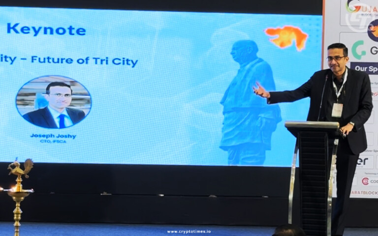 Joseph Joshy at Gujarat Blockchain Summit 2024