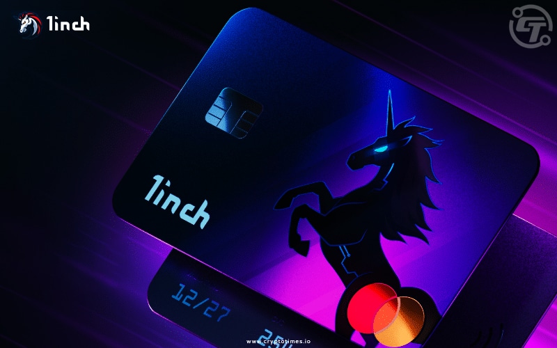 1inch Network Launches Crypto Debit Card with Mastercard