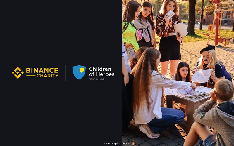 Binance Charity Teams Up with Children of Heroes Foundation for Ukrainian Support