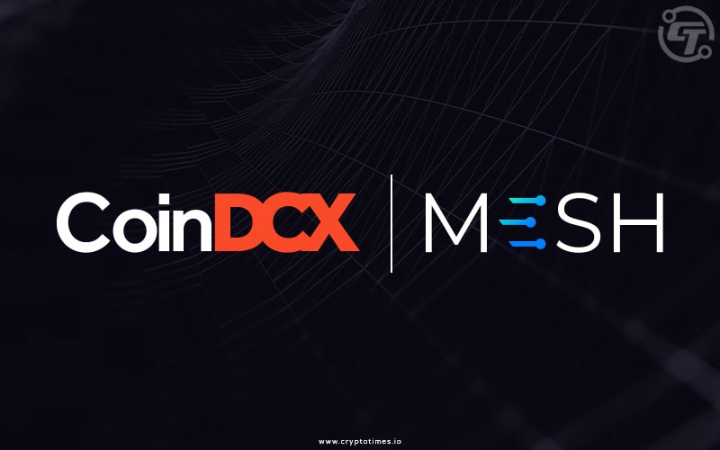 CoinDCX partners with Mesh for Indian crypto transfers