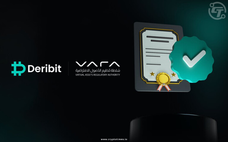 Dubai Grants Deribit FZE Conditional VASP License