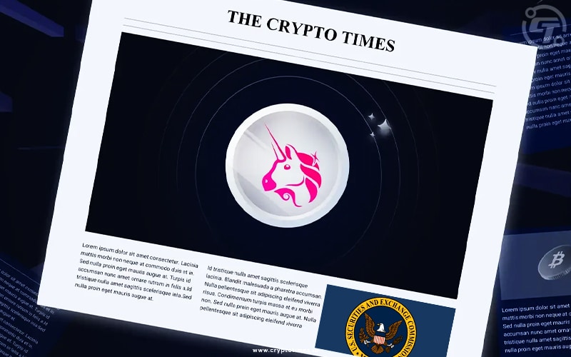 SEC Lawsuit Threat Causes Uniswap to Drop by 10%