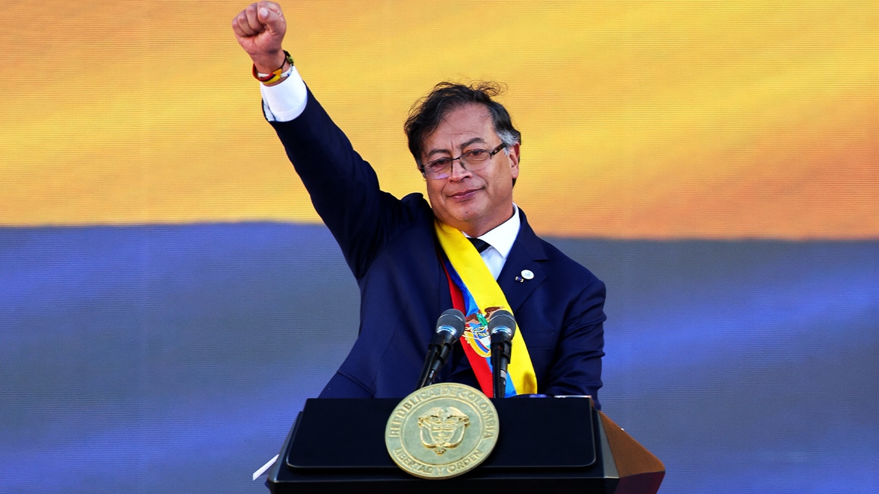 Colombian President Gustavo Petro