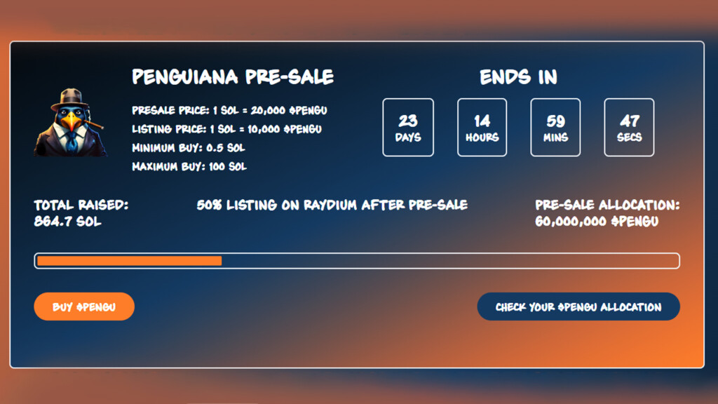 Penguiana Presale
