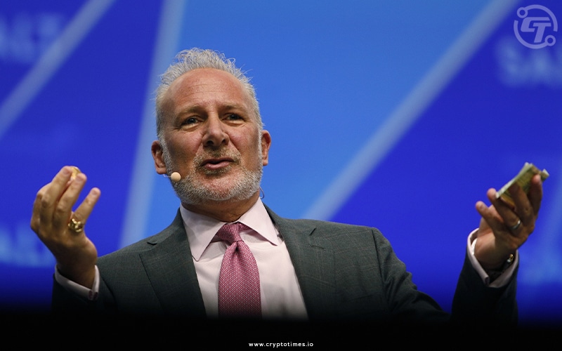 Peter Schiff Urges Sell BTC as Value Falls Below 25 Oz Gold