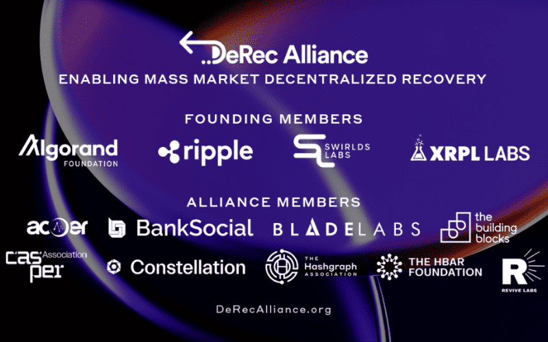 Decentralized Recovery Alliance Welcomes Ripple And Xrpl Labs