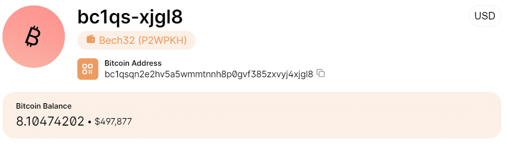 8 BTC Donation for Assange