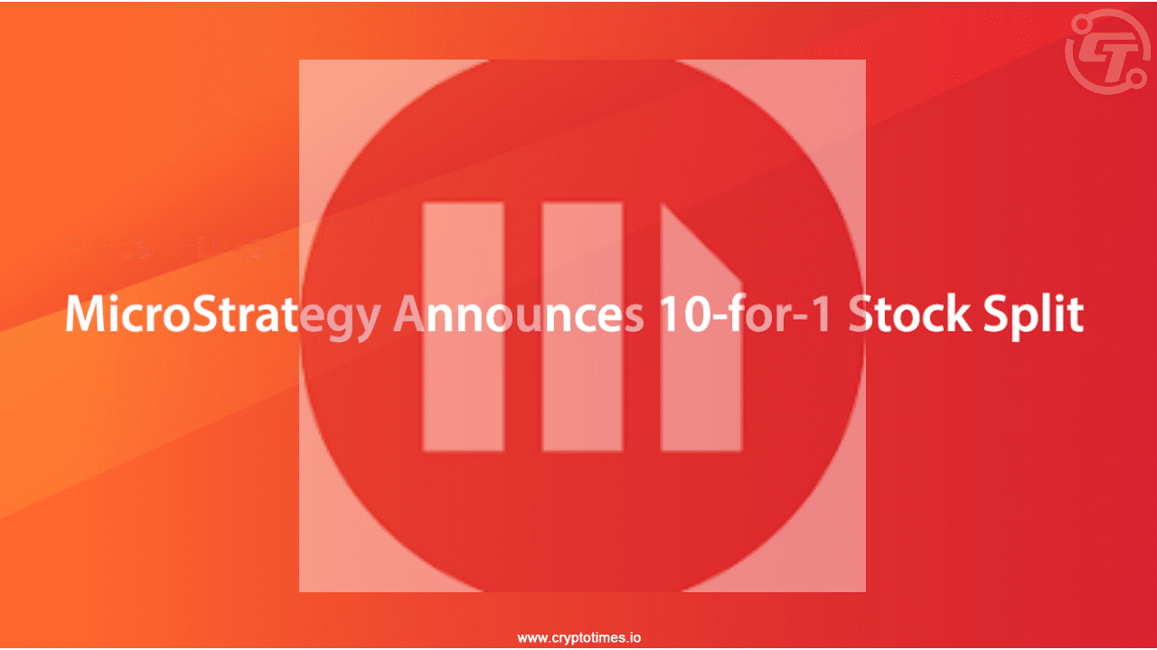 Microstrategy Announces 10-For-1 Stock Split For Accessibility