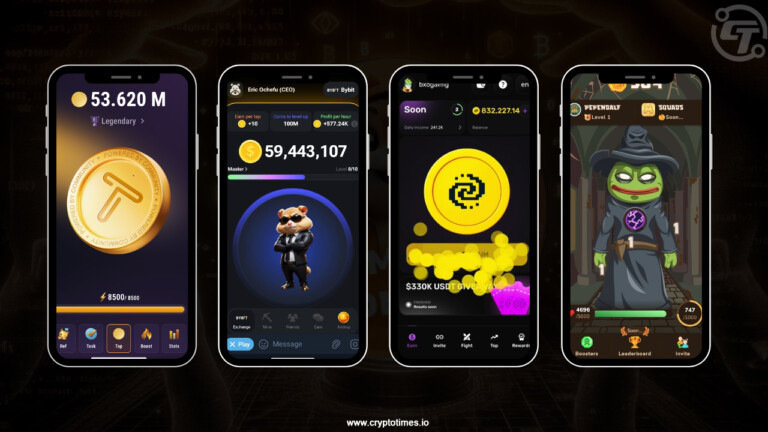 Four Viral Telegram Crypto Games- Hamster Kombat, PixelTap, TapSwap and MemeFi have taken over the crypto world.