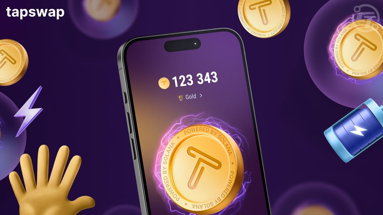 Tapswap- The Viral Telegram Based Play-To-Earn Crypto Game Has Amassed Over 60 Million Followers.