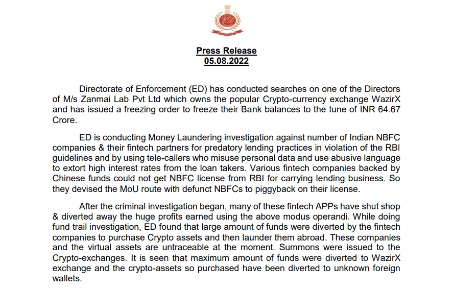 Press Release Ed