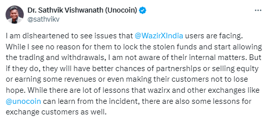Unocoin'S Dr. Vishwanath Advises Caution For Crypto Investors