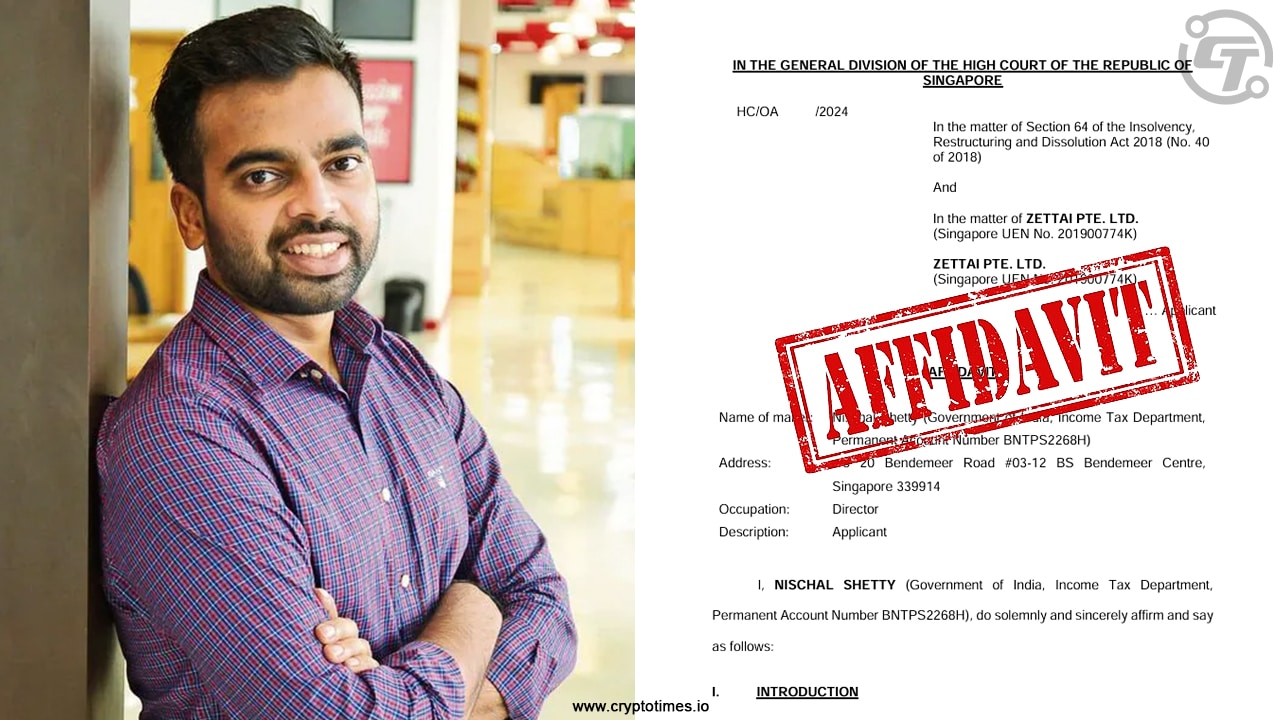 Wazirx Affidavit And Nischal Shetty