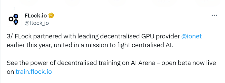 Io.net Partners With Flock.io