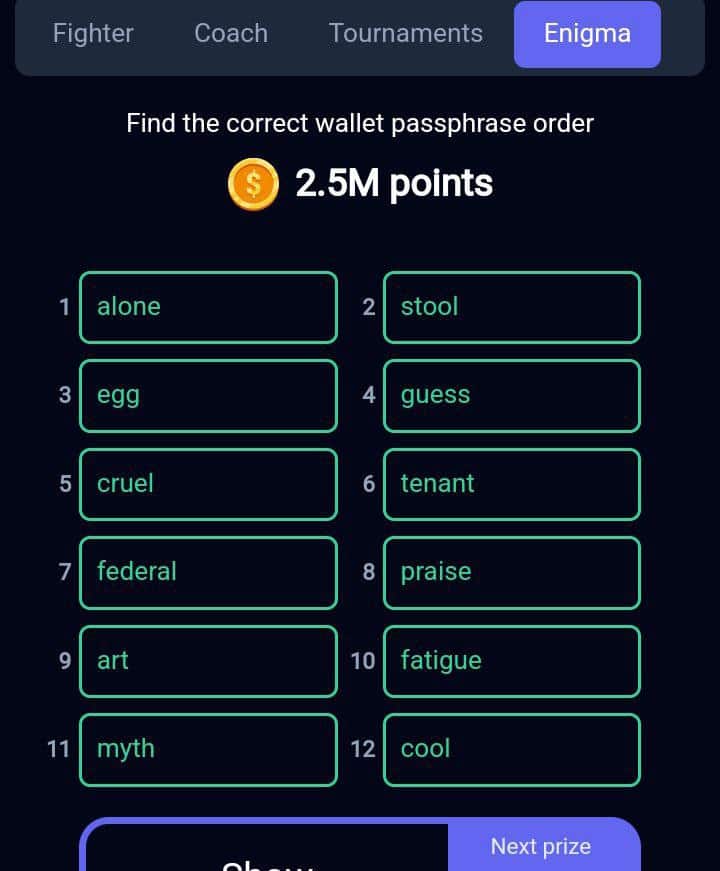 Rocky Rabbit Enigma Puzzle