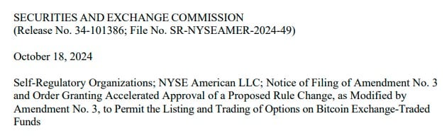 Sec Approves Options Trading For Multiple Spot Bitcoin Etfs