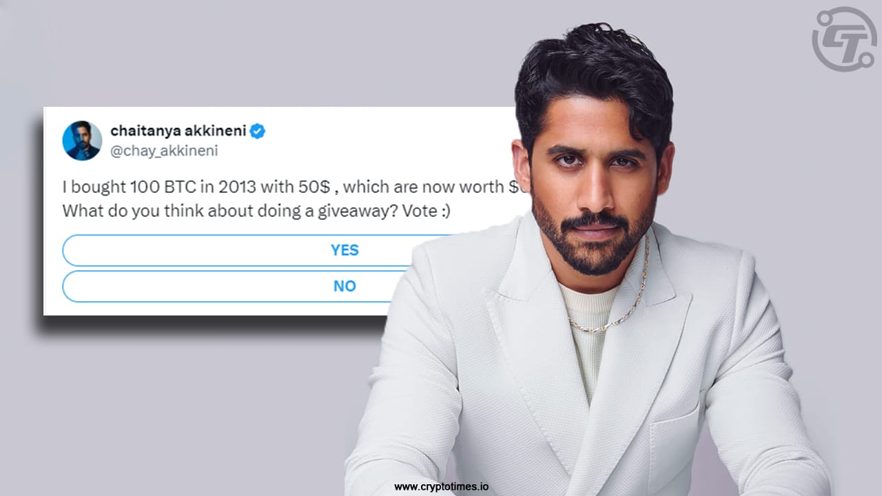 South Actor Chaitanya X Account Hacked, Promotes Bitcoin Scam