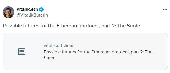 Vitalik'S Vision For A Unified Ethereum Ecosystem