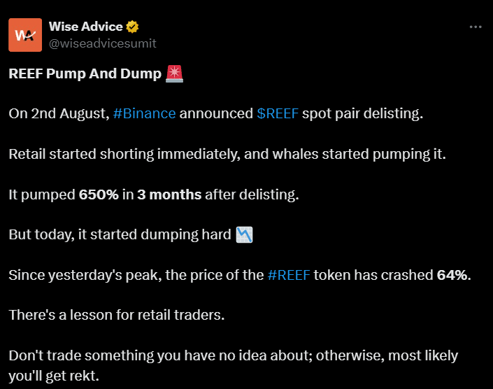 Wise Advice'S Tweet